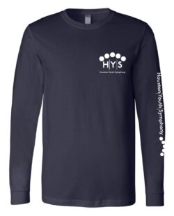 HYS Logo on Long Sleeve T-Shirt